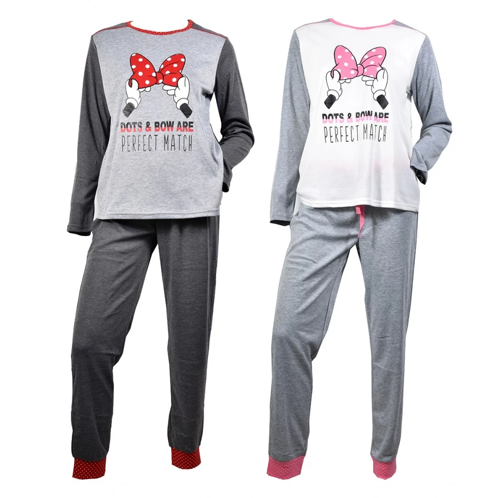 Pyjama Femme Long Fantaisie Doublé Polaire TRESS 3 Pyjama Femme Long Fantaisie Doublé Polaire TRESS