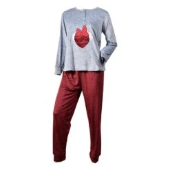 Pyjama Femme Long Soft Touch Polaire 8 Pyjama Femme Long Soft Touch Polaire -Kappa Magasin pyjama femme long soft touch polaire 2