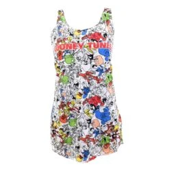 Pyjama Femme LOONEY TUNES En Coton -Chaleur,Douceur Et Confort- -Kappa Magasin pyjama femme looney tunes en coton chaleurdouceur et confort 1 4