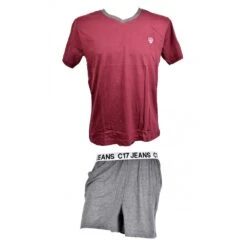 Pyjama Homme C17 JEANS En Coton -Chaleur, Douceur Et Confort-