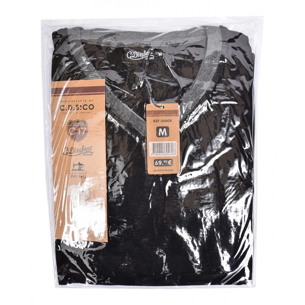 Pyjama Homme C17 JEANS En Coton -Chaleur, Douceur Et Confort- 18 Pyjama Homme C17 JEANS En Coton -Chaleur, Douceur Et Confort- – Image 16