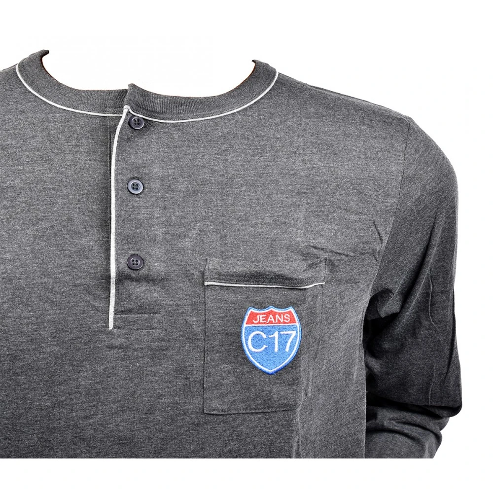 Pyjama Homme C17 JEANS En Coton -Chaleur, Douceur Et Confort- 20 Pyjama Homme C17 JEANS En Coton -Chaleur, Douceur Et Confort- – Image 18