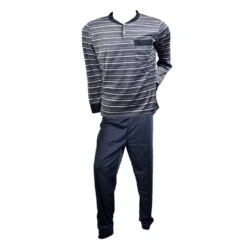 Pyjama Homme Long Soft Touch Doublé Polaire -Kappa Magasin pyjama homme long soft touch double polaire 3