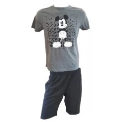 Mickey Mouse Pyjama Homme MICKEY En Coton -Chaleur, Douceur Et Confort- -Kappa Magasin pyjama homme mickey en coton chaleur douceur et confort 1 2