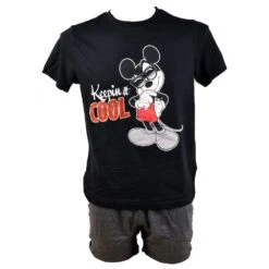 Mickey Mouse Pyjama Homme MICKEY En Coton -Chaleur, Douceur Et Confort- -Kappa Magasin pyjama homme mickey en coton chaleur douceur et confort 1 5