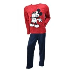 Mickey Mouse Pyjama Homme MICKEY En Coton -Chaleur, Douceur Et Confort- -Kappa Magasin pyjama homme mickey en coton chaleur douceur et confort 1 7