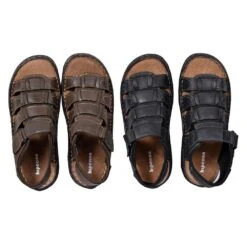 Sandales Homme CUIR PREMIUM- Chaussure D'été Qualité Et Confort - -Kappa Magasin sandales homme cuir premium chaussure d ete qualite et confort 1 8