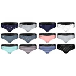 Shorty Femme JOHN FRANK Confort Et Qualité En Coton Premium