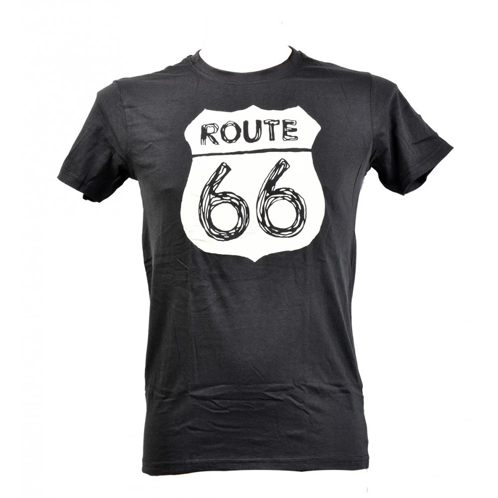 T Shirt Homme ROUTE 66 En Coton Confort Et Qualité 6 T Shirt Homme ROUTE 66 En Coton Confort Et Qualité – Image 4