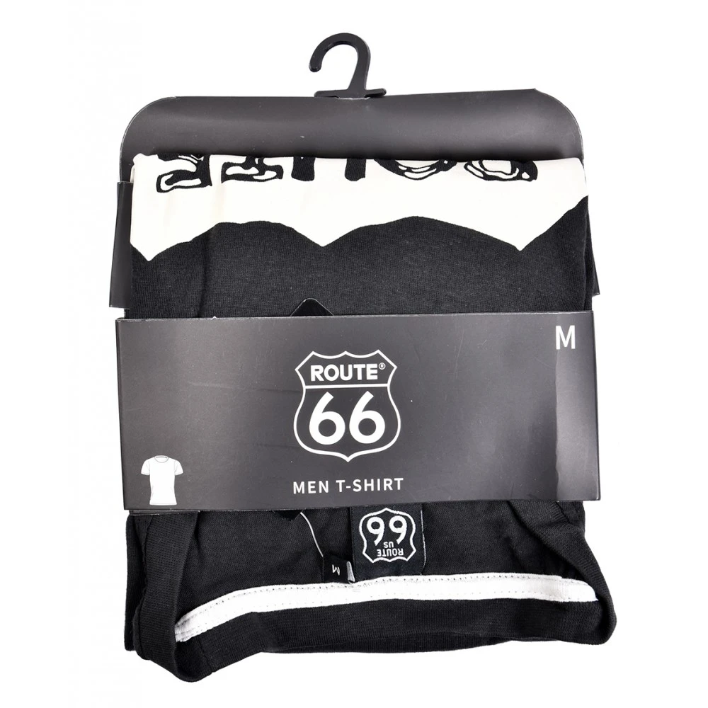 T Shirt Homme ROUTE 66 En Coton Confort Et Qualité 7 T Shirt Homme ROUTE 66 En Coton Confort Et Qualité – Image 5