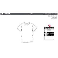 T Shirt LOTTO -Kappa Magasin t shirt lotto 7
