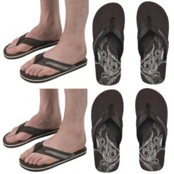 Tongs Homme Lot De 2 -Kappa Magasin tongs homme lot de 2 1 3